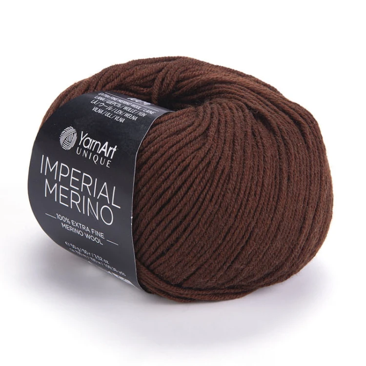 Włóczka YarnArt Unique Imperial Merino 3311 / gorzka czekolada