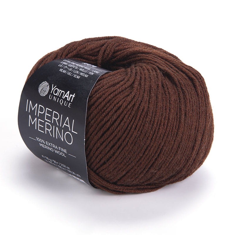 Włóczka YarnArt Unique Imperial Merino 3311 / gorzka czekolada