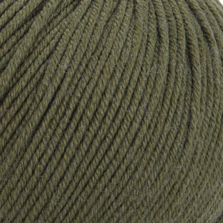 Włóczka YarnArt Unique Imperial Merino 3334 / wojskowa zieleń
