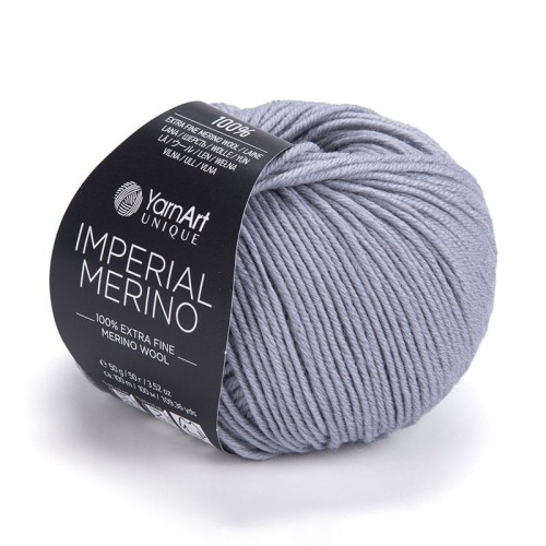 Włóczka YarnArt Unique Imperial Merino 3337 / beton