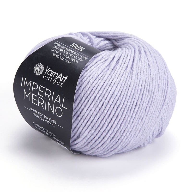 Włóczka YarnArt Unique Imperial Merino 3338 / jasny szary