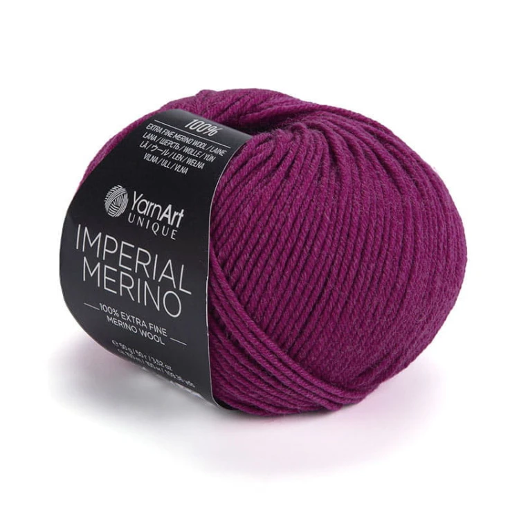 Włóczka YarnArt Unique Imperial Merino 3319 / jeżyna