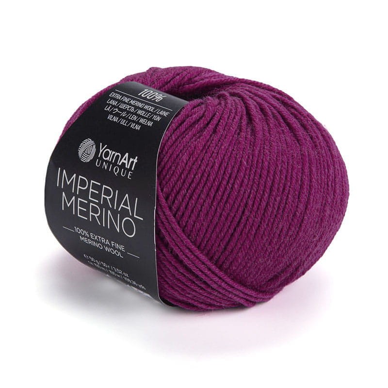 Włóczka YarnArt Unique Imperial Merino 3319 / jeżyna