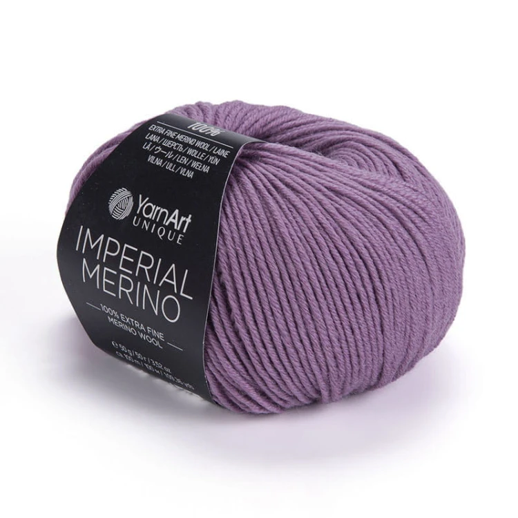 Włóczka YarnArt Unique Imperial Merino 3322 / ametyst