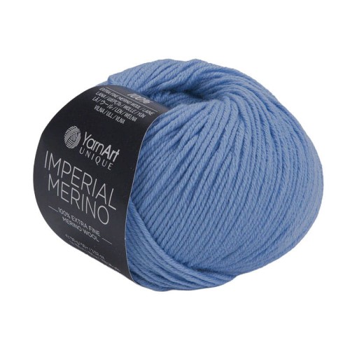 Włóczka YarnArt Unique Imperial Merino 3341 / niebieski