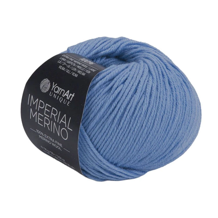 Włóczka YarnArt Unique Imperial Merino 3341 / niebieski