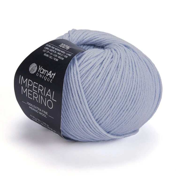 Włóczka YarnArt Unique Imperial Merino 3339 / błękit