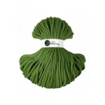 Sznurek pleciony bawełniany Bobbiny Jumbo / Moss Green / 9mm / 100m
