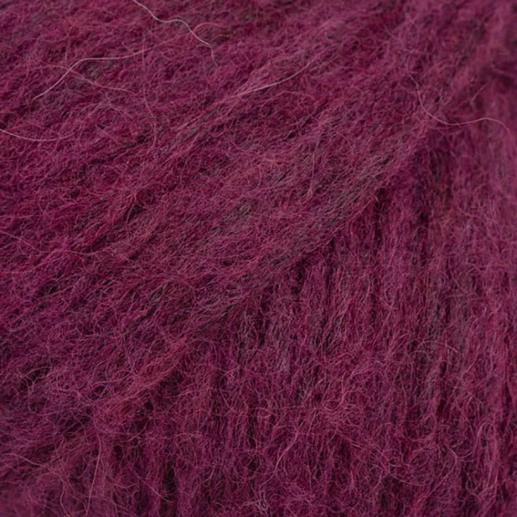 Włóczka Drops Air 59 / czerwone wino / uni color