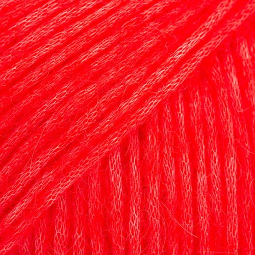 Włóczka Drops Air 61 / głęboka czerwień / uni color