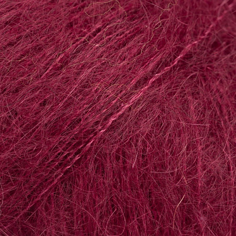 Włóczka Drops Kid-Silk 70 / burgund / uni color