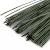 Drut florystyczny 1 mm / 40cm / zielony / 10 szt