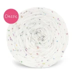 KOKONEK Mono Classic GLOW CG02 - Kreda + cekiny disco biel 