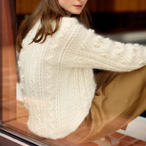 Książka Entwined: Cables, Lace and Knitted Textures - w języku angielskim