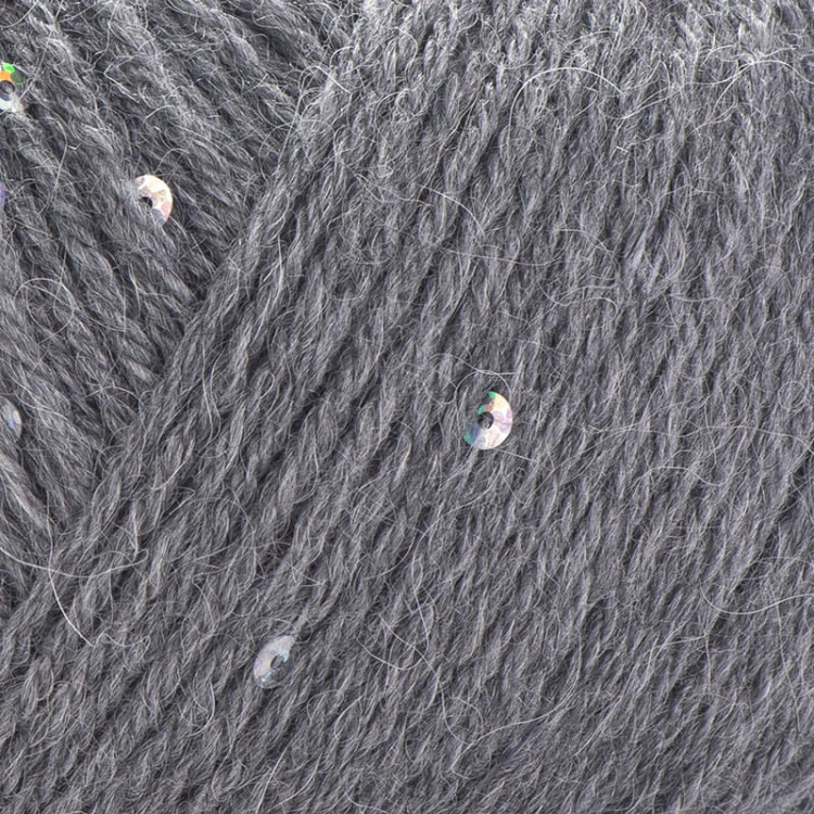 Włóczka z cekinami YarnArt Alpaca Gold Paillettes 9304 / beton