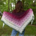 Autorka chusty: Agnieszka Narel; Wzór: Esmera od Kaleo Handmade