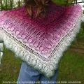 Autorka chusty: Agnieszka Narel; Wzór: Esmera od Kaleo Handmade