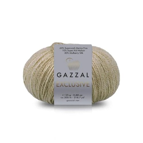 Włóczka Gazzal Exclusive 9904 / beż