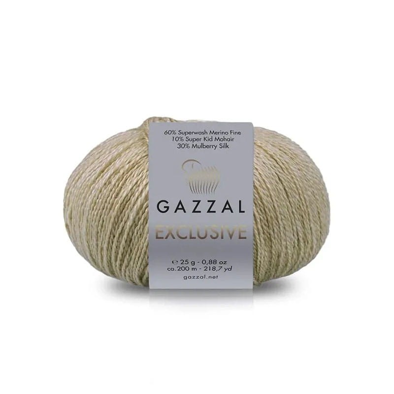 Włóczka Gazzal Exclusive 9904 / beż