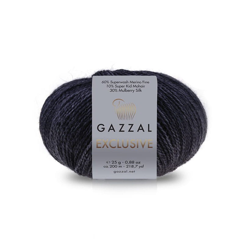 Włóczka Gazzal Exclusive 9906 / navy