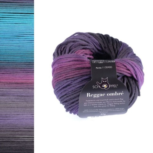 Włóczka Schoppel Reggae Ombre 2480 / Moonbar