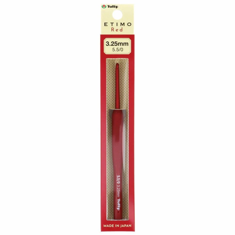 Szydełko Tulip Etimo Red 3,25 mm