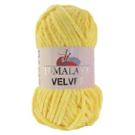 Włóczka Himalaya Velvet 90013 / żółty