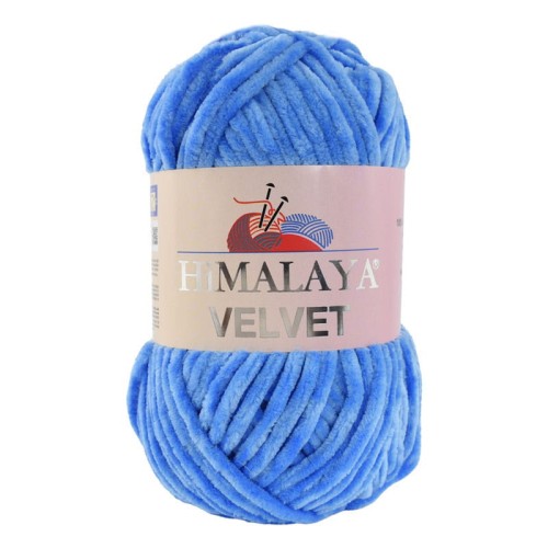 Włóczka Himalaya Velvet 90027 / niebieski