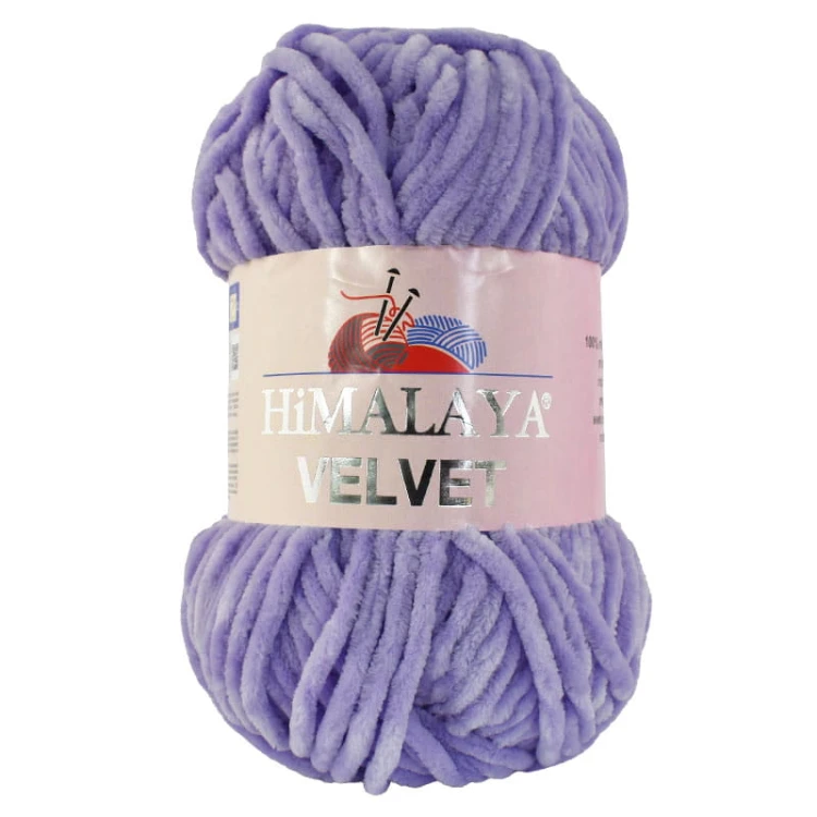 Włóczka Himalaya Velvet 90005 / lawenda
