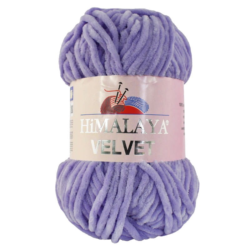 Włóczka Himalaya Velvet 90005 / lawenda