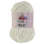 Włóczka Himalaya Velvet 90008 / śmietanka