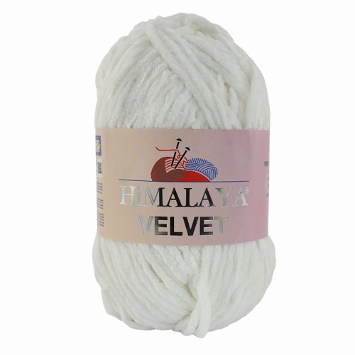 Włóczka Himalaya Velvet 90063 / ecru
