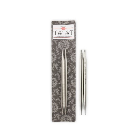Druty wymienne ChiaoGoo Twist Lace 10 cm - stalowe