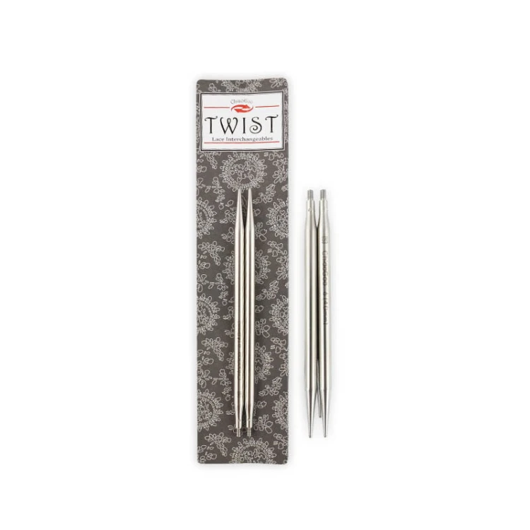 Druty wymienne ChiaoGoo Twist Lace 10 cm - stalowe