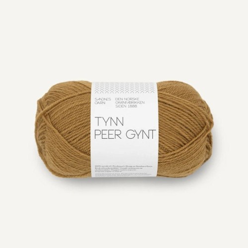 Włóczka Sandnes Garn Tynn Peer Gynt 2152 / stare złoto