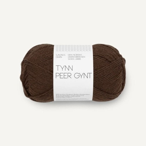 Włóczka Sandnes Garn Tynn Peer Gynt 3082 / czekolada