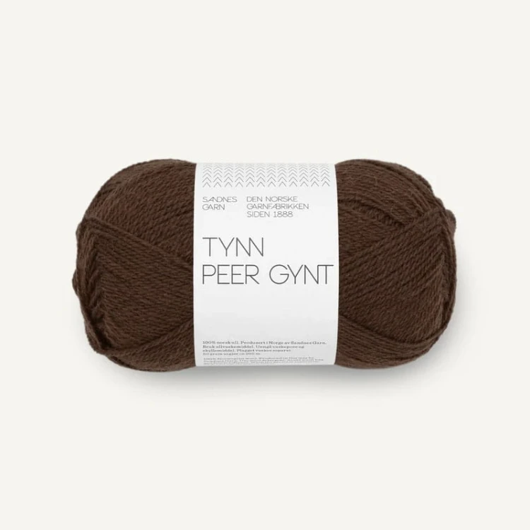 Włóczka Sandnes Garn Tynn Peer Gynt 3082 / czekolada