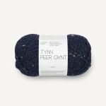 Włóczka Sandnes Garn Tynn Peer Gynt 5585 / granatowy tweed