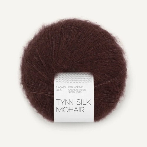 Włóczka Sandnes Garn Tynn Silk Mohair 4381 / brownie