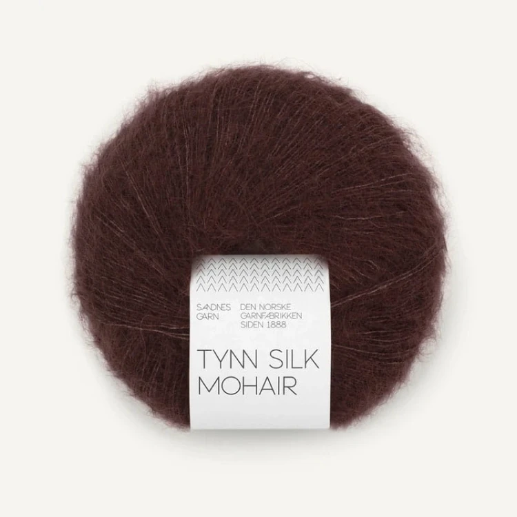 Włóczka Sandnes Garn Tynn Silk Mohair 4381 / brownie