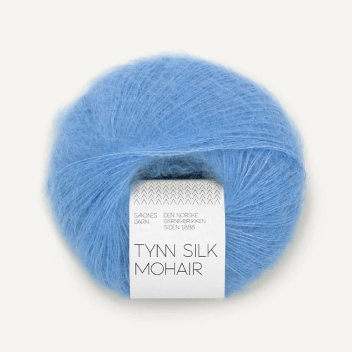 Włóczka Sandnes Garn Tynn Silk Mohair 5824 / niebieski