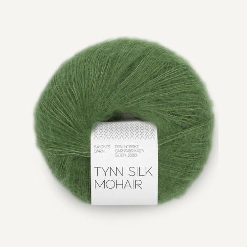 Włóczka Sandnes Garn Tynn Silk Mohair 8753 / blada zieleń