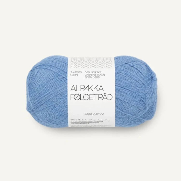 Włóczka Sandnes Garn Alpakka Folgetrad 5824 / niebieski