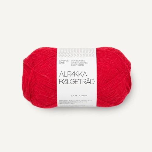 Włóczka Sandnes Garn Alpakka Folgetrad 4219 / karmin