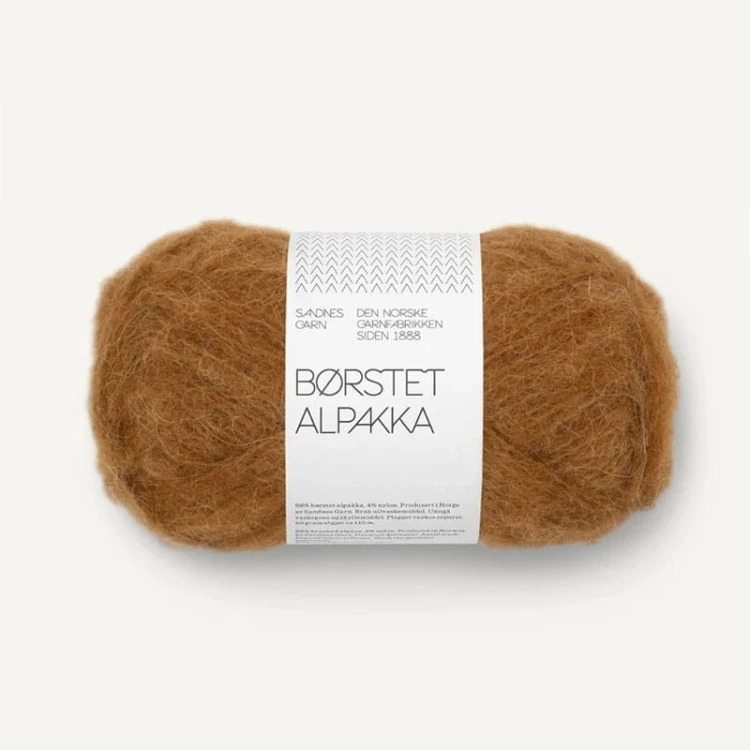 Włóczka Sandnes Garn Borstet Alpakka 2573 / camel