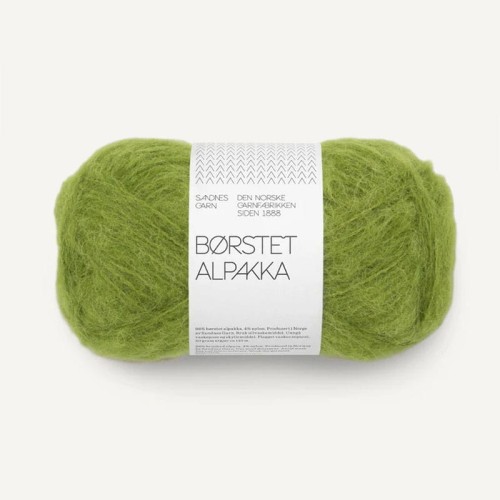 Włóczka Sandnes Garn Borstet Alpakka 9564 / matcha
