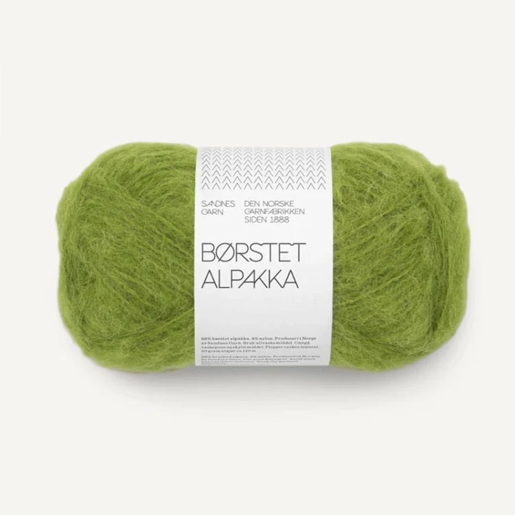 Włóczka Sandnes Garn Borstet Alpakka 9564 / matcha