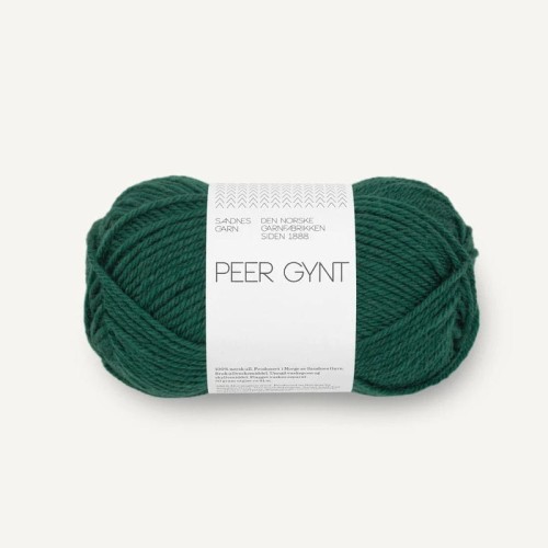 Włóczka Sandnes Garn Peer Gynt 7772 / szmaragd