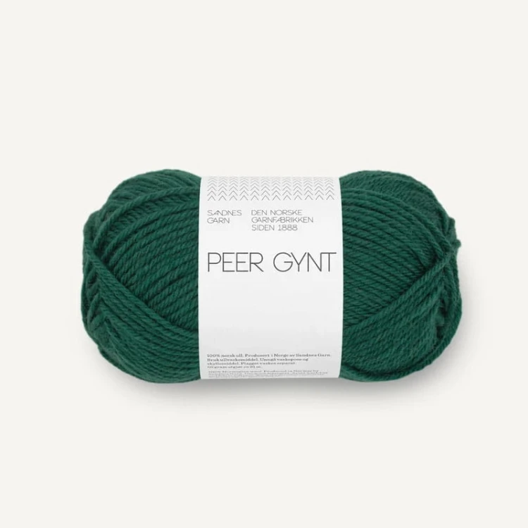 Włóczka Sandnes Garn Peer Gynt 7772 / szmaragd