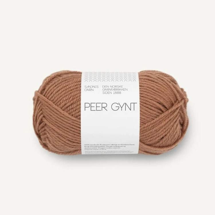 Włóczka Sandnes Garn Peer Gynt 3342 / mokka
